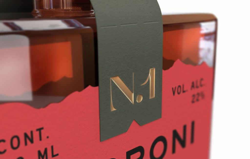 Abrogatto - Negroni coctails packaging 