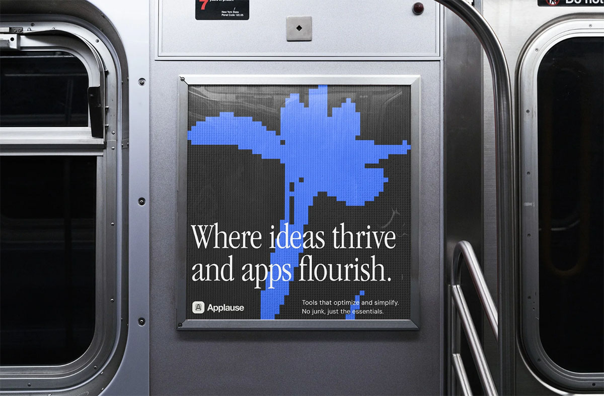 New branding for Applause by Studio Freight