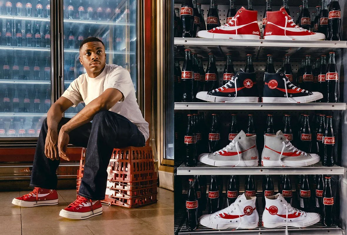 Coca-Cola and Converse Chuck 70 collaboration
